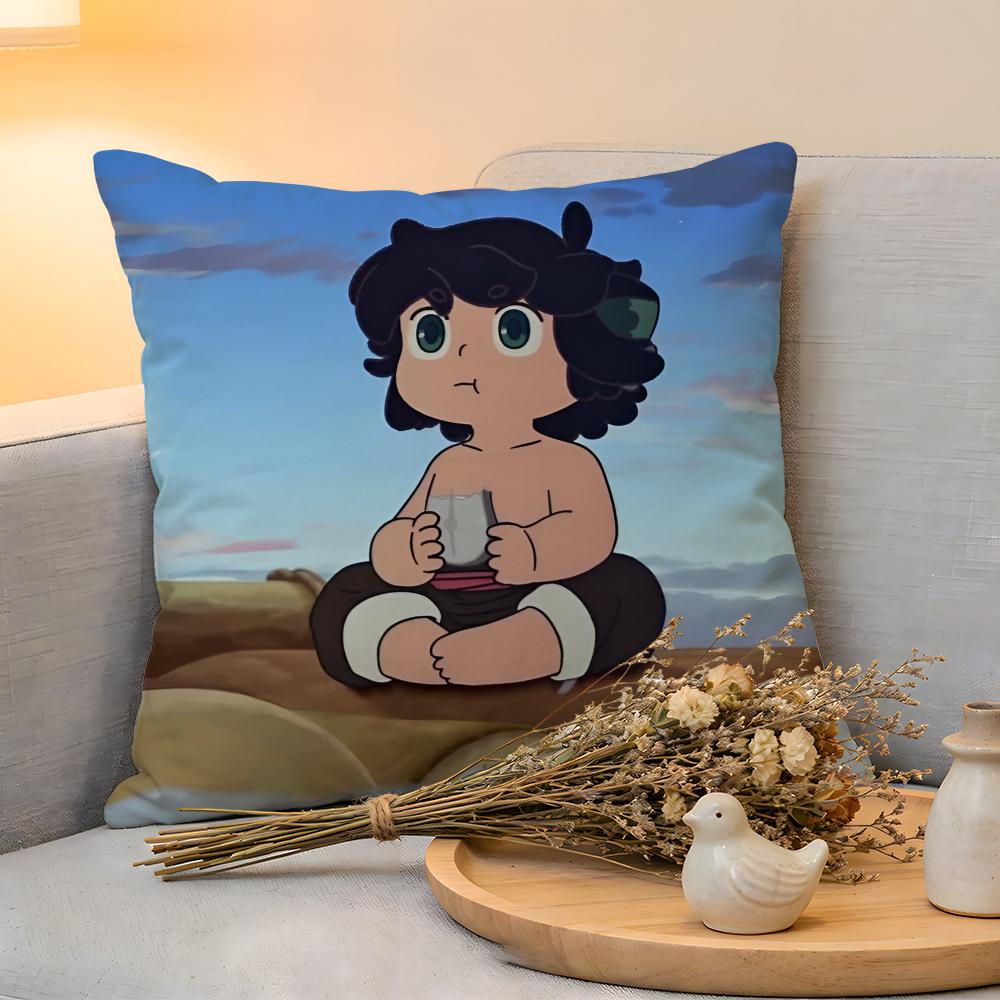 Cushion Cover  Linen  SkinFriendly Soft Decorative Case For Sofa Home Decor Kwaii Anime The Legend Of Hei Pillow cover