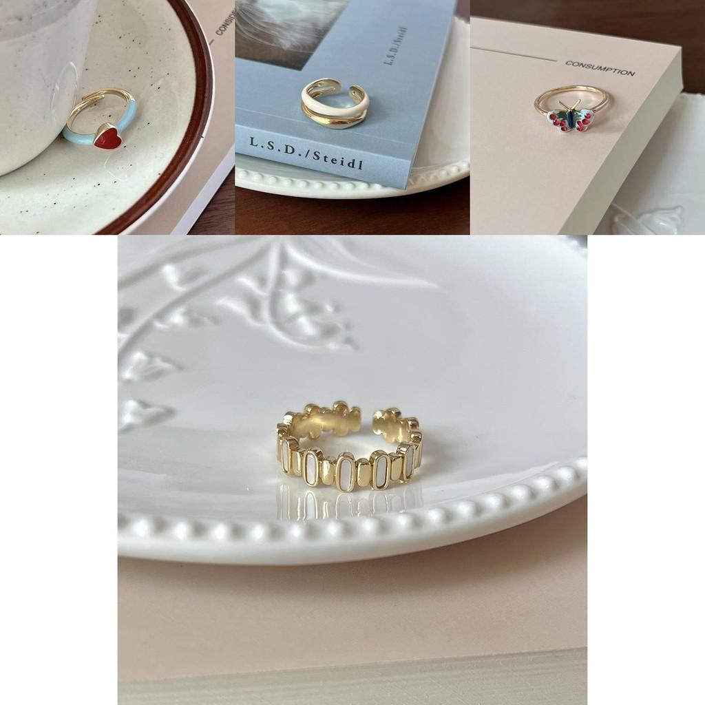 Designed Butterfly Beautifully Adjustable Ring For Women Unique Ins Style Accessory Copper