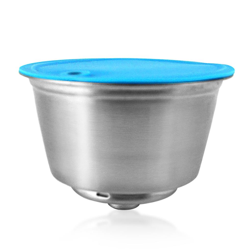Refillable Coffee Capsules Stainless Steel Coffee Maker Pod Filters Cup 0.35oz Capacity for Dolce Gusto EDG466 EDG606