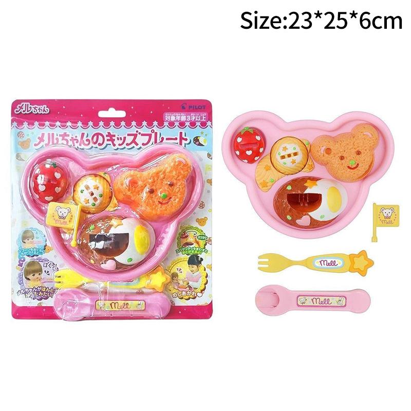 Hot Food Feeding Toy Pudding Feeding Toy Pretend Play Food Set Desktop Ornaments Doll House Toys For Kids Girls Doll Accessories