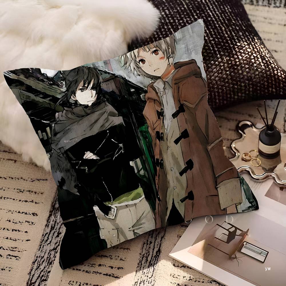 Anime NO 6 Kissenbezug Zoll Bauernhausdekor Zuhause Wurfkissenbezüge Für Couchdekorationen