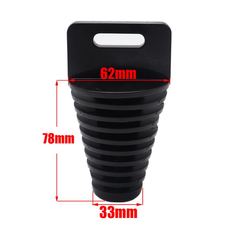 Motorcycle Exhaust Pipe Motocross Tailpipe PVC Air-bleeder Plug Exhaust Silencer Muffler Wash Plug Pipe Protector