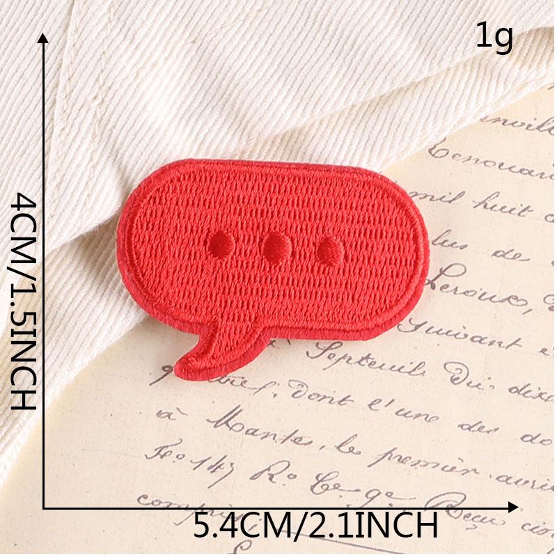 Duoku DIY Stick-Embleme zum Aufbügeln für Bekleidungszubehör