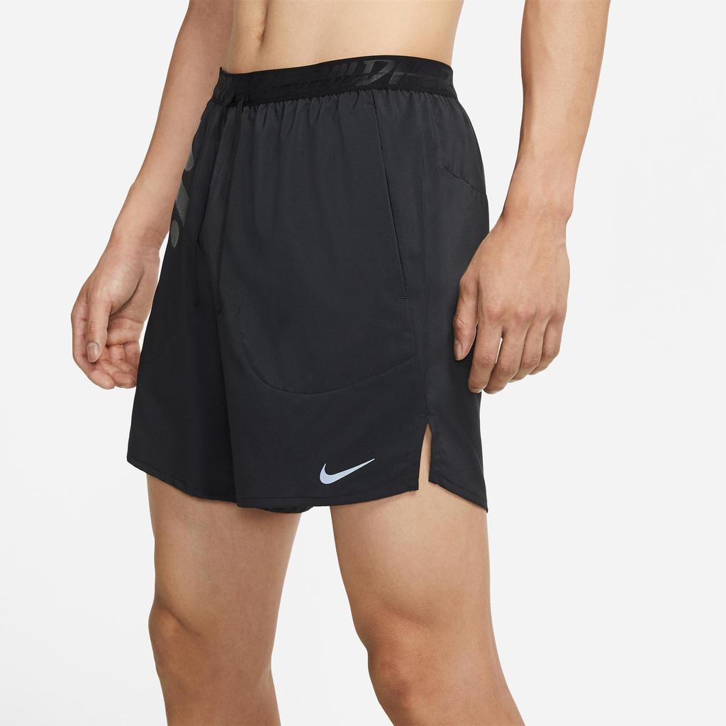 Nike Светоотражающие шорты для бега Dri-Fit Flex Stride Wild Run Мужские брюки черные DD5341-045