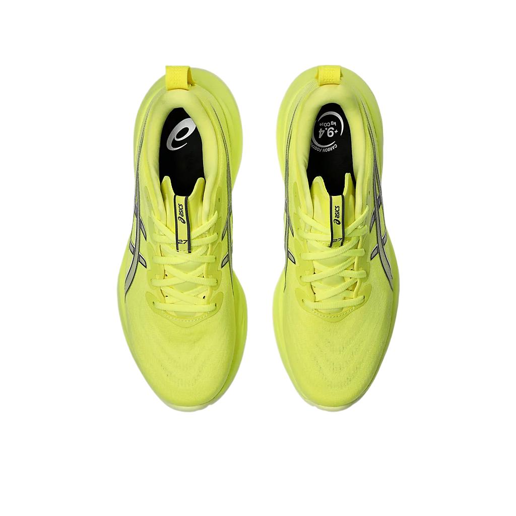 Asics Gel-Cumulus 27 Comfortable Versatile Simple Fashion Mesh Low-Top Running Shoes Men sneaker Lemon-Yellow 1011B960-750