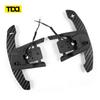 TDD Auto Kohlefaser Magnetische Schaltwippen für Volkswagen VW Golf R MK7 MK7.5 Scirocco Lenkrad Schaltpaddel Verlängerung