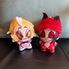Super roztomilý 10cm Krásný Anime Animace Červený Alastor Lucifer Morningstar Hazbin Hotel Plyšové Hračky Vtipný Festivalový Dárek Plyšák Panenka