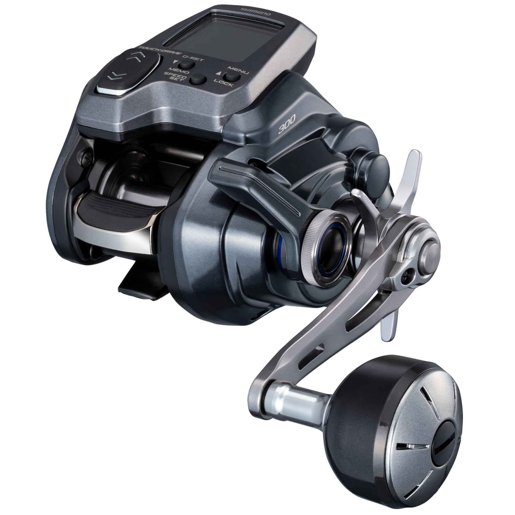 

Shimano 25 Force Master 300 Electric Reel (Right-Handed) серый