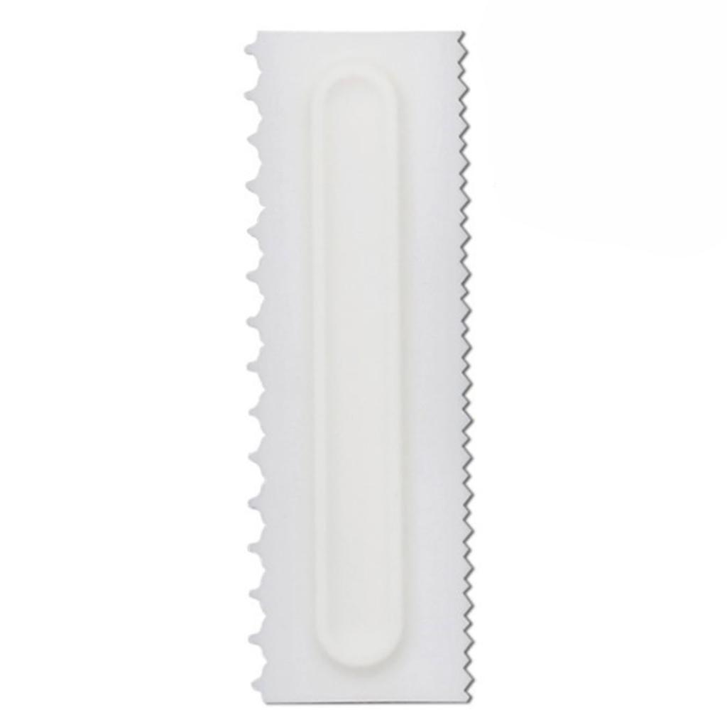 4Pcs Cake Cream Scraper Decorating Comb Environmental Friendly 4 Shape Safe Cake Smoother