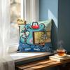 Cartoon OOggy and the Cockroachesed Cushion Cover Cushion Cover Set Pcs x x x Pillowcase Decorative Sofa Home Decor