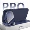 For iPhone 17 Pro Max Case Magnetic Liquid Silicone Rubber Built In Velvet Protection Cover With Camera Protection Bracket Shell