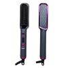 2-in-1 LCD Hair Comb: Negative Ion Straightening & Curling Iron with Anti-Static Technology