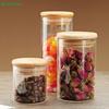 Glass Storage Jars with Bamboo Lids | Airtight Food Containers Set for Pantry Organization (Assorted Sizes)