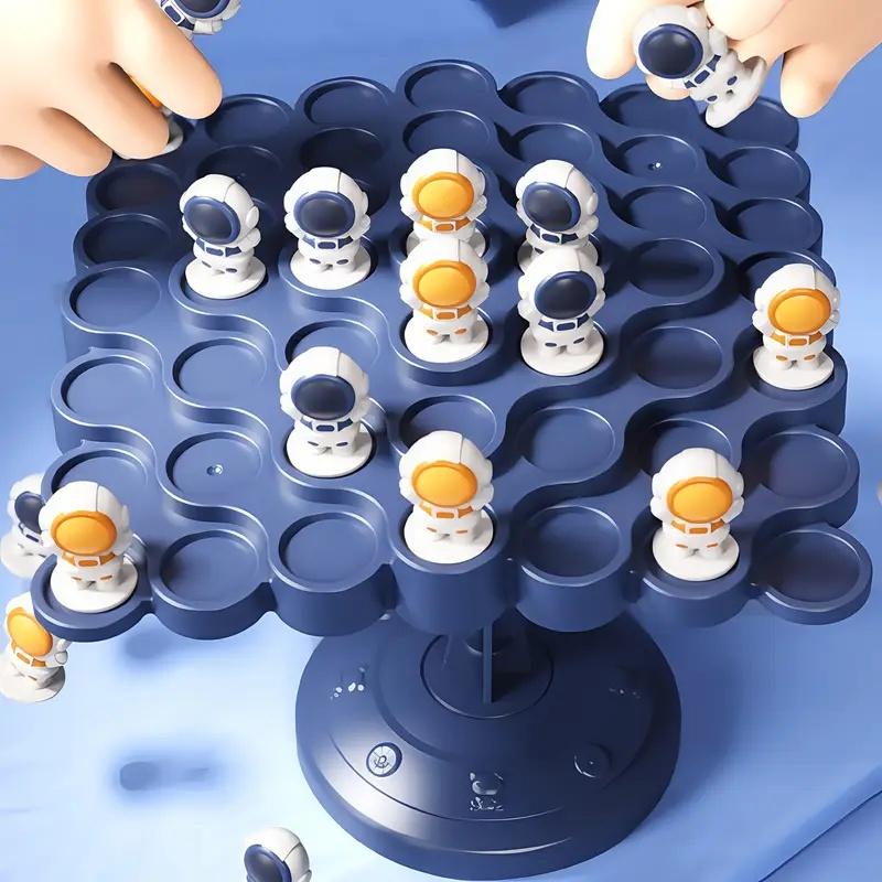 Gioco da Tavolo Albero dell'Equilibrio dell'Astronauta 2D - Gioco di Strategia Interattivo Per 2 Giocatori, Migliora le Capacità di Reazione e Pensiero Critico, lde
