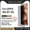 For OPPO A6 GT 5G Glass IMAK Privacy Temper Glass Full Screen Coverage Film