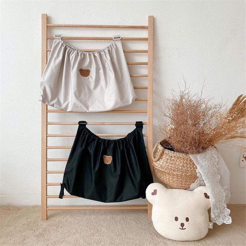 Ins Baby Stroller Detachable Storage Bag - Waterproof Accessory for Bottles, Diapers, and More
