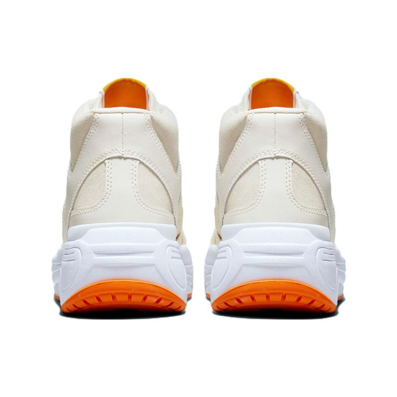 Converse Weapon Series CX Seasonal Egret High Top Retro Basketball Shoes Unisex Rice Orange