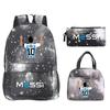 Football Printed Student Backpack Multifunctional Usb Interface Large Capacity Leisure Travel Backpack