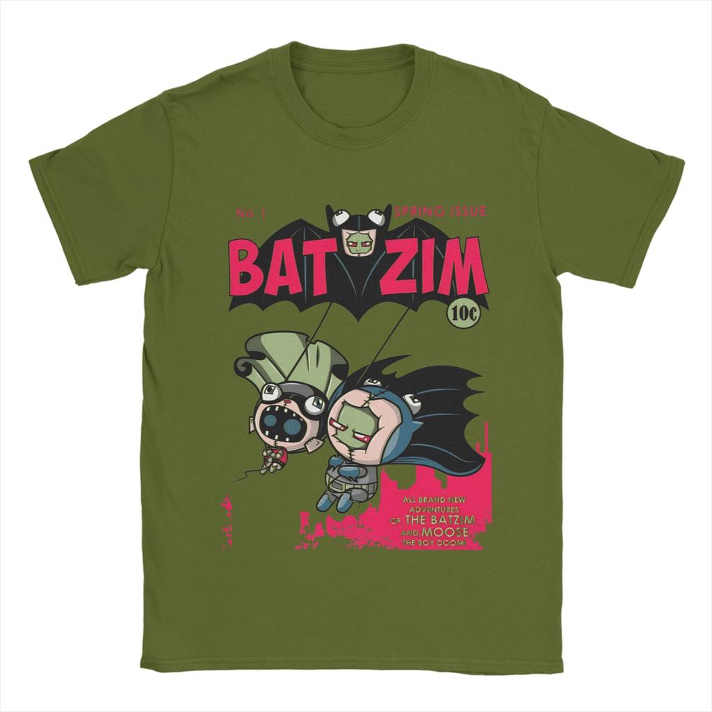 Streetwear T-Shirt Beach Invaders Zims Leisure T Shirts Pure Cotton Tee Shirt for Men Y2K Classic Custom DIY Short Sleeve Tees