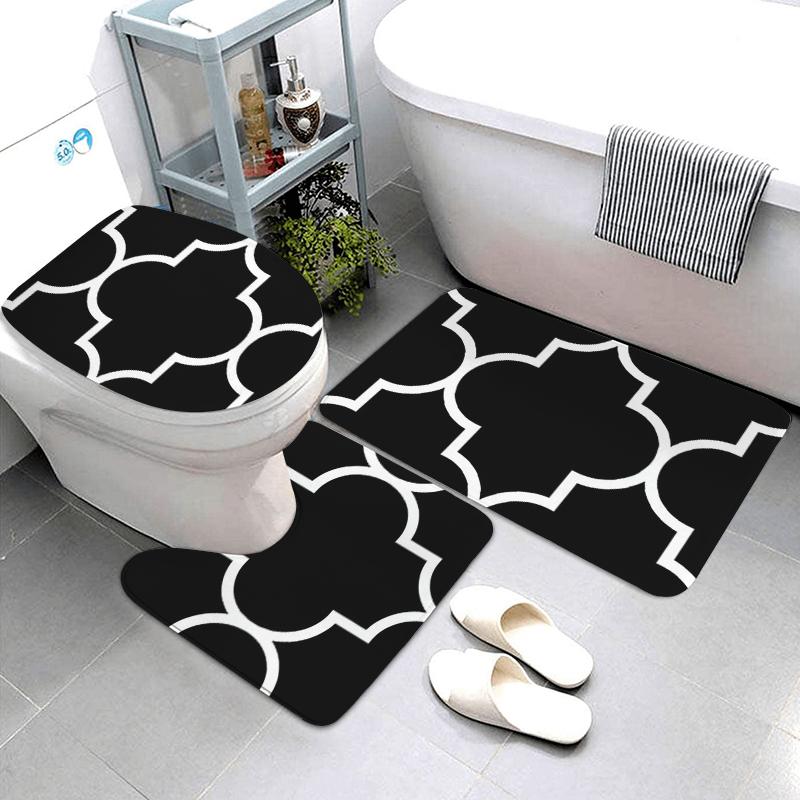 Anti-slip Bath Mat Bathroom Small Rug Shower Mat Nordic Foot Mat Entrance Door Kitchen Mat Balcony Room Mat Bathtub Toilet Rug