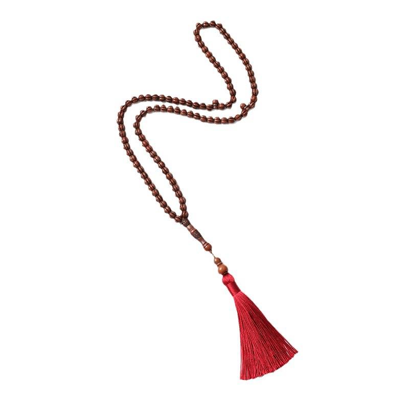 Ručně vyráběný saúdskoarabský náramek s 99 korálky pro muslimské modlitby