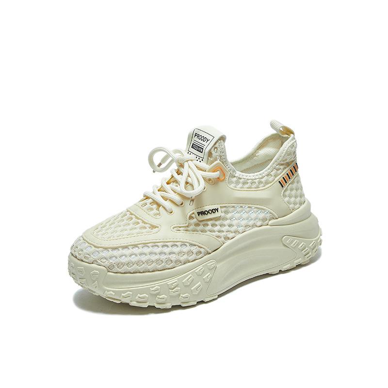 New Dad Shoes for Women Summer Student Running Sports Casual Shoes Mesh Breathable