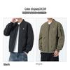 Paul Frank Men's 2025 Windproof Solid Baseball Collar Casual Jacket