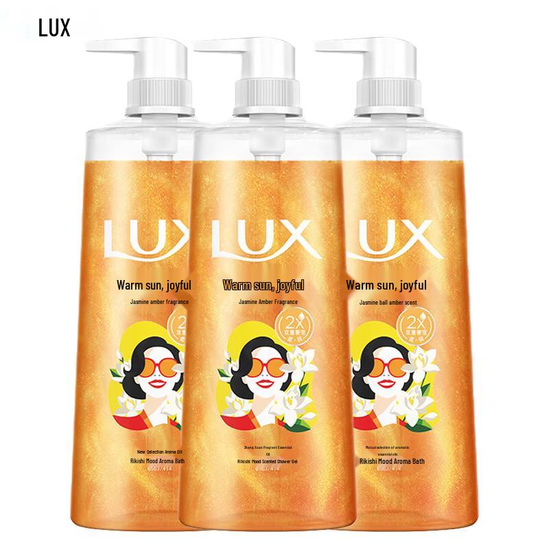 Lux Jasmine Amber Mood Fragrance Shower Gel