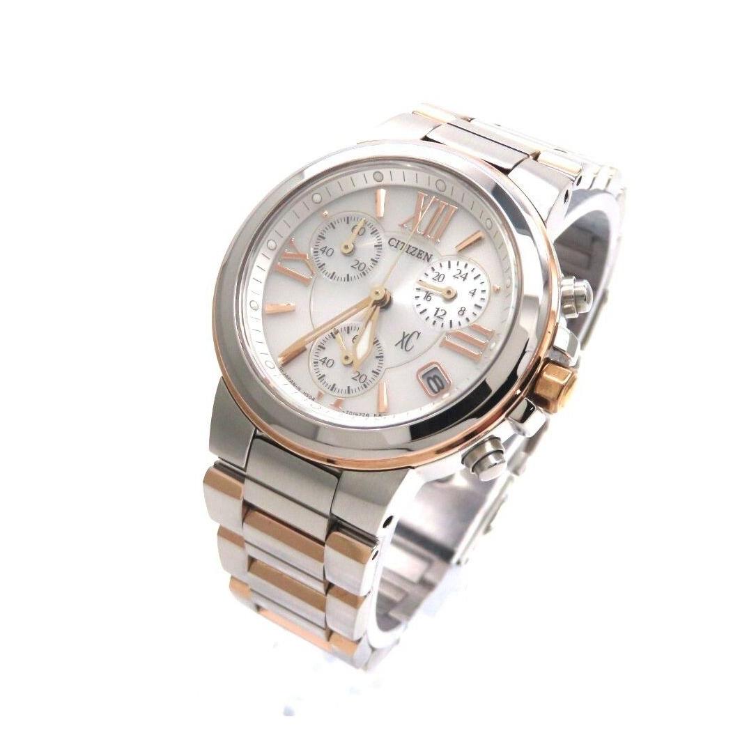 [XCH38-8933] CITIZEN Citizen Watch Cross Sea Chronograph Extremely Good Condition