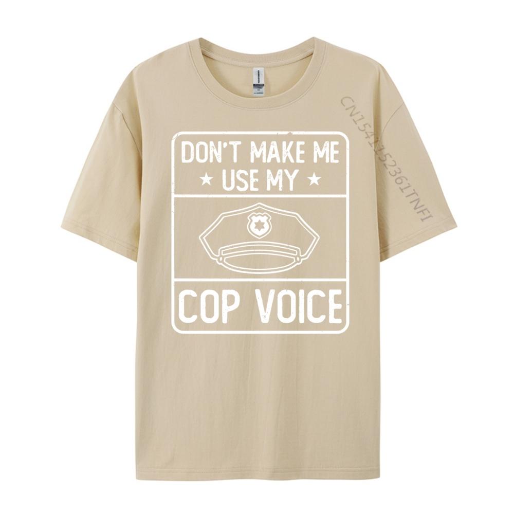 Camisetas Gráficas de Policial Cop Camisas De Hombre Estampadas Manga Curta Roupas de Luxo Respirável Estampado