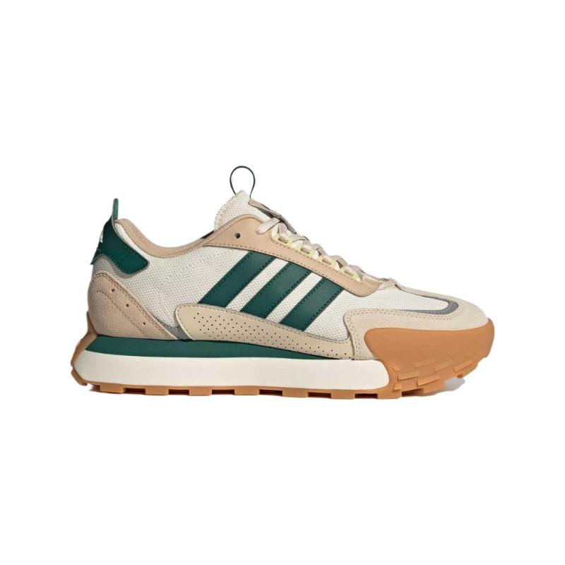 adidas Futro Mixr Comfortable Durable Low Top Running Shoes Unisex Sneakers Off-White Green JP8575