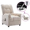 Day and Night - Day and Night Electric Massage Chair Cream-colored Fabric