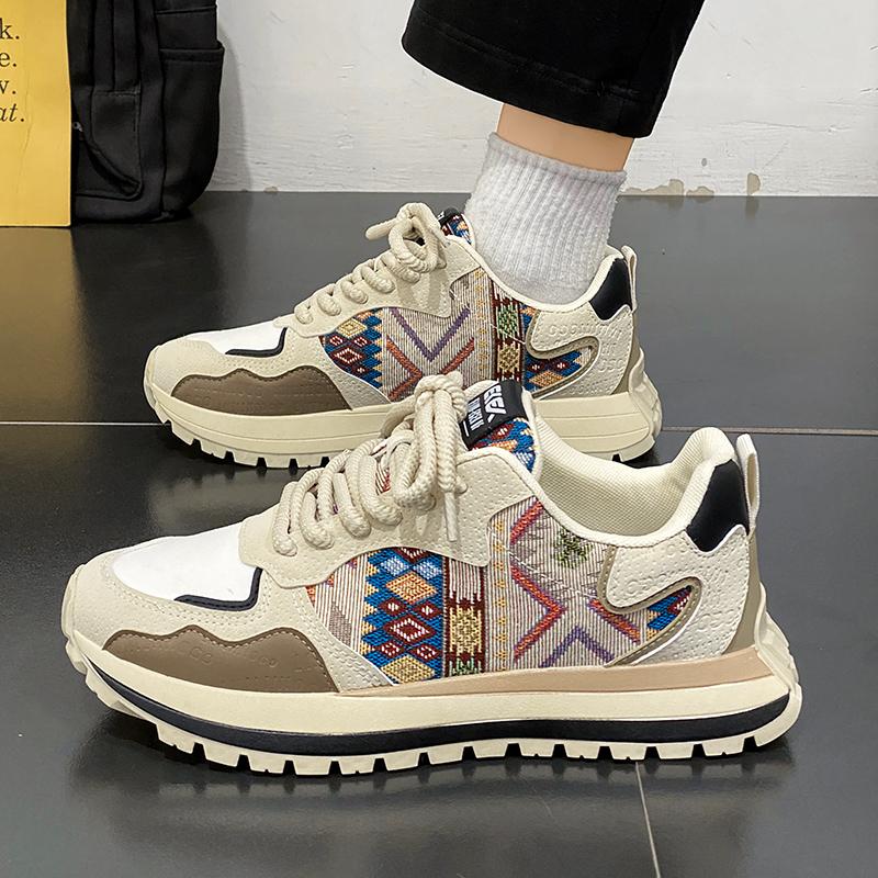New Large Size Men's Casual Shoes Fashion Platform Comfortable Men's Sneakers Breathable Running Men Sneakers  Hombre