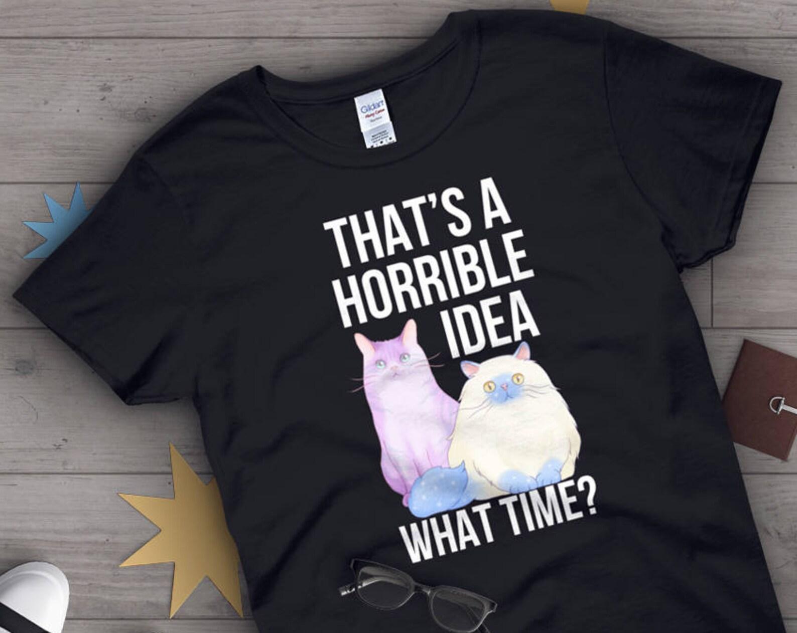 Funny Cat Shirt,  , Cat Lover Gift, Cute Cat T-shirt, Cat Lover TShirt, Pet Graphic Tee, Cat Lover Top, Purple, Blue, Pink, Black 130