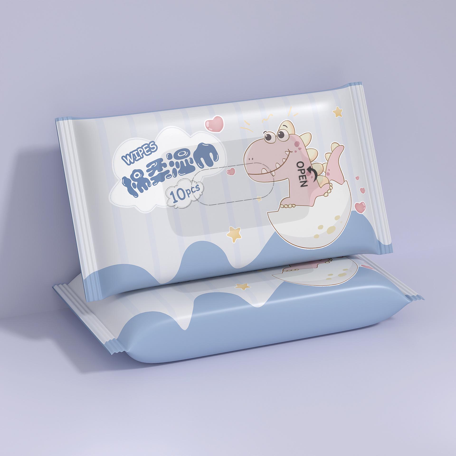 

Велика упаковка дитячих серветок для новонароджених - для рук та рота, портативні дитячі вологі серветки