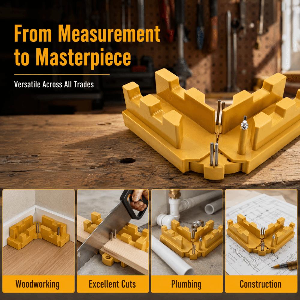 2 In 1 Design Measuring Cutting Tool Accurate Measuring Mitre Cutting Tool For Carpenters
