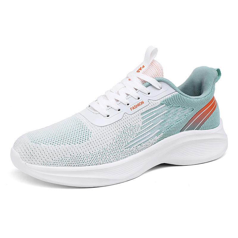 Men's Summer Lightweight Breathable Mesh Running Shoes, Size 45, Youth Sports Sneakers