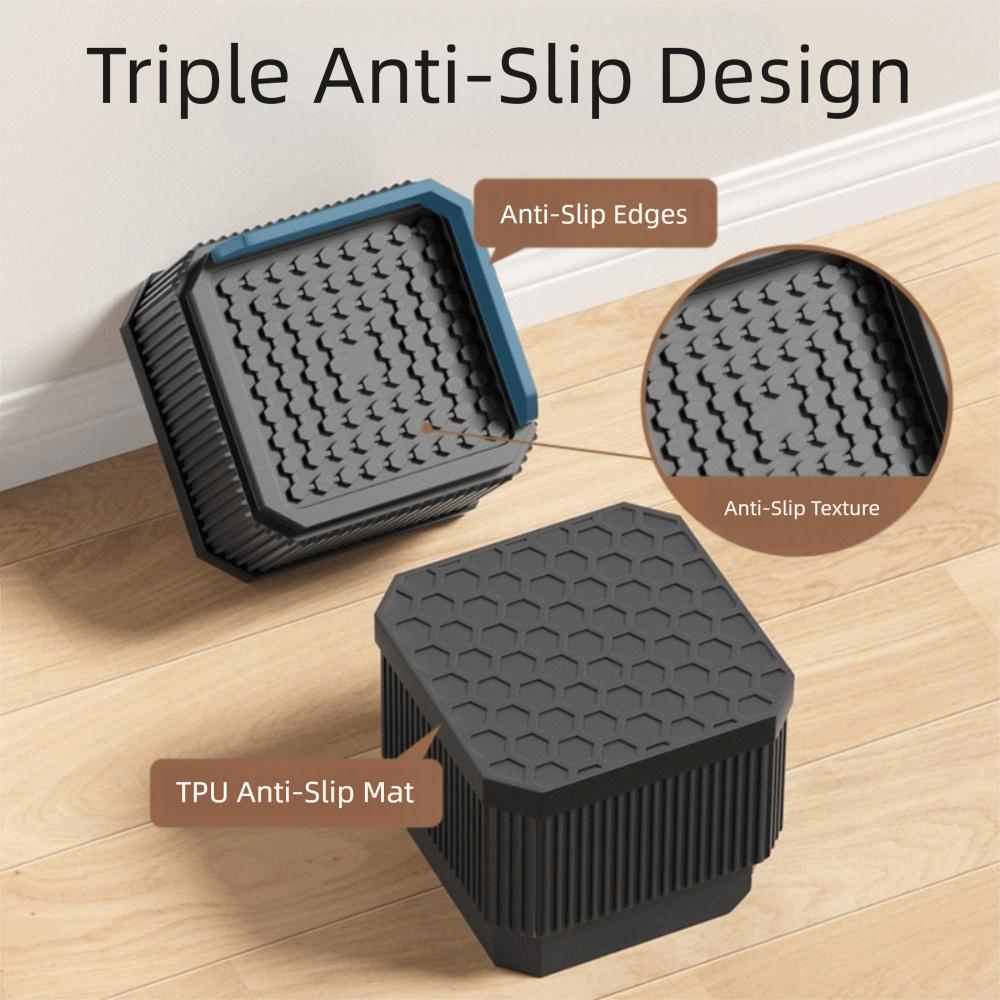 Vysoce odolná podložka pod nábytek Protiskluzová Podpora pračky Stůl Pohovka Židle Nohy