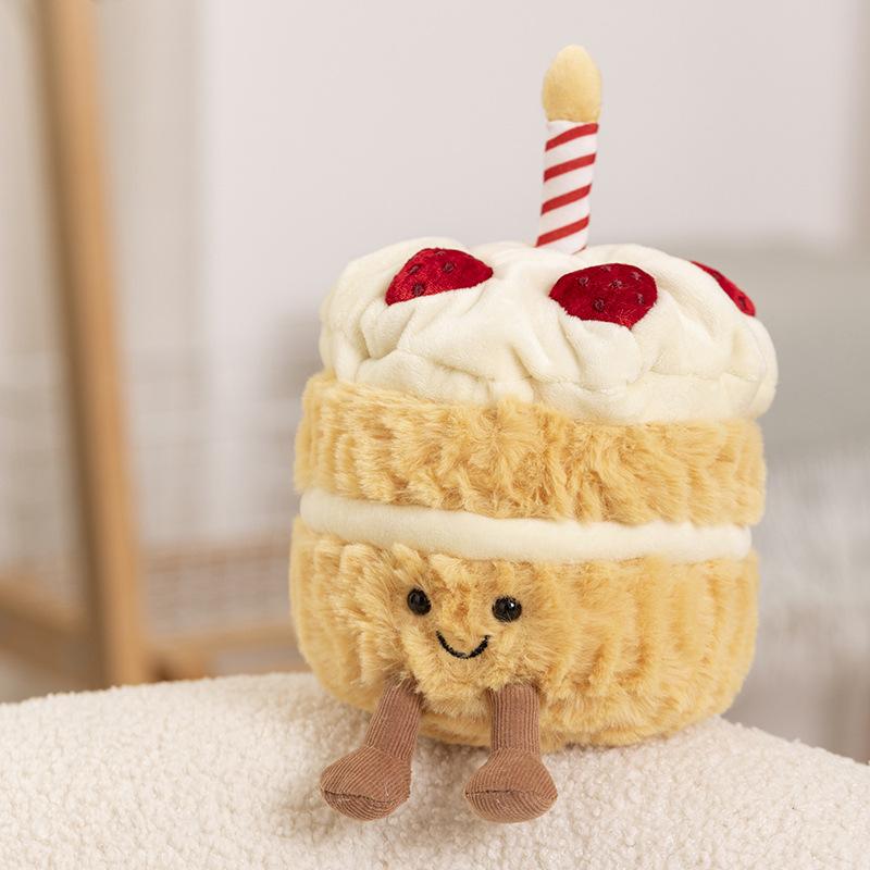 Fun Cake Doll Children's Birthday Gift Plush Toy Creative Fake Cake Fun Birthday Gift Girl