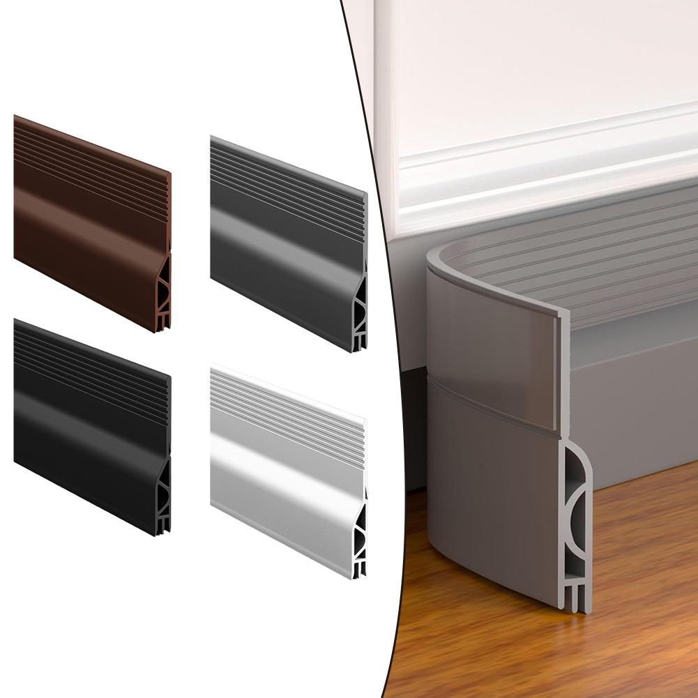 1 Stück Türdichtungsstreifen Selbstklebend Türzugluftstopper Windschutz Staubschutz Staubdicht Blockierer Dichtungsband Schallschutz