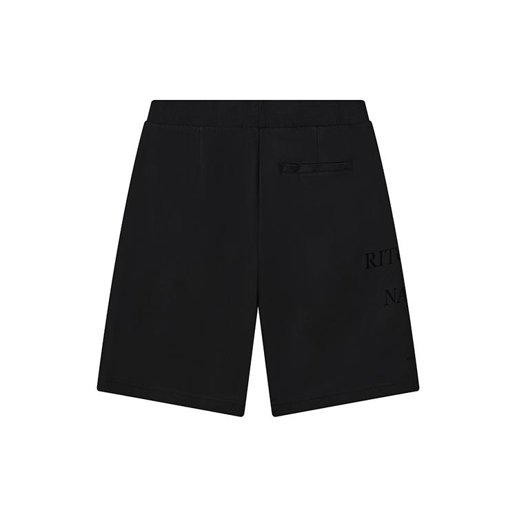 New FILA Casual Shorts Men's Jet Black F11M228607FBK