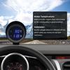 AD Motorcycle Car Modified Water Temperature Meter Voltmeter 12V 24V Waterproof Digital Gauge With Water Temp Sensor 10mm