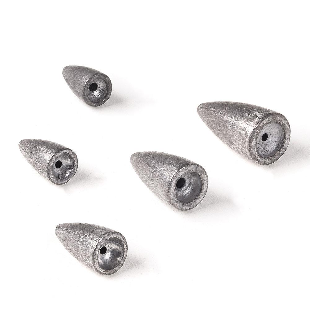 Mořský prut Olovo Olovo Návnada Baged Fishing Pendant Bullet