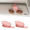 Universal Car Sun Visor Sunglasses Holder Plastic Clip for Eyeglasses Multi-Functional Storage Organizer for Card And Bill