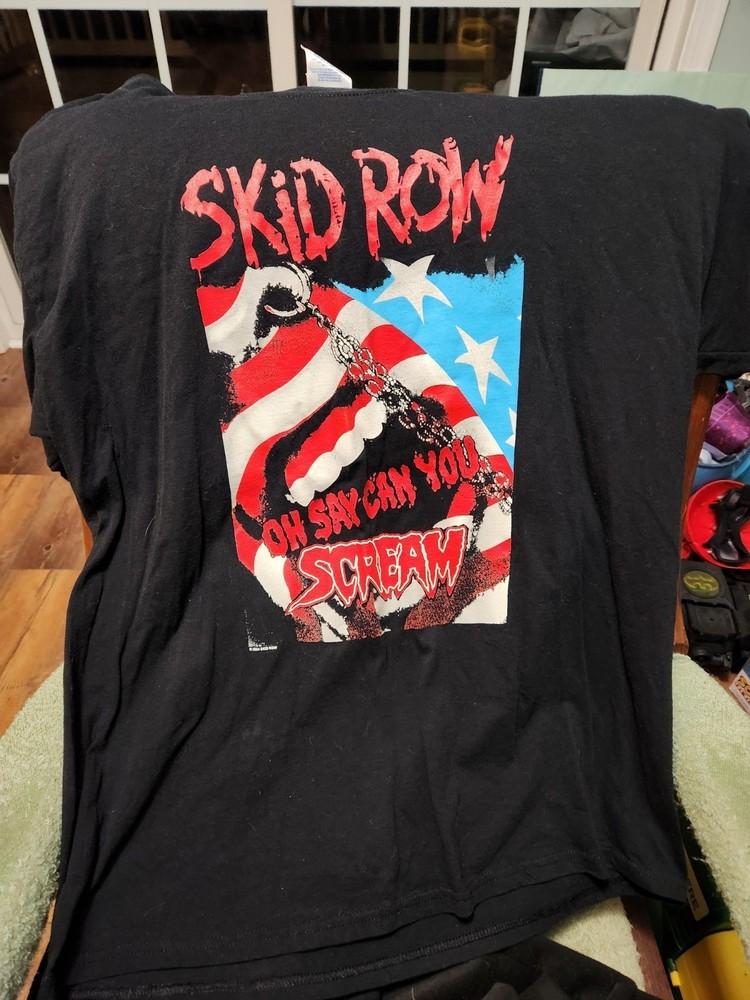 Collection Skid Row Band Oh Say Can You Scream Shirt Unisex S-5XL AR610 Unisex T-Shirt XXL