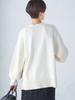 Ships for Women Knitted Mercerized Knit One Pullover, Handwashable, Cotton, Fabric, Size, 316010800, Off-White