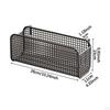 Hanging Storage Basket Bunk Bed Organizer Bedside Shelf Rails Office for Kids Adults Metal Multi