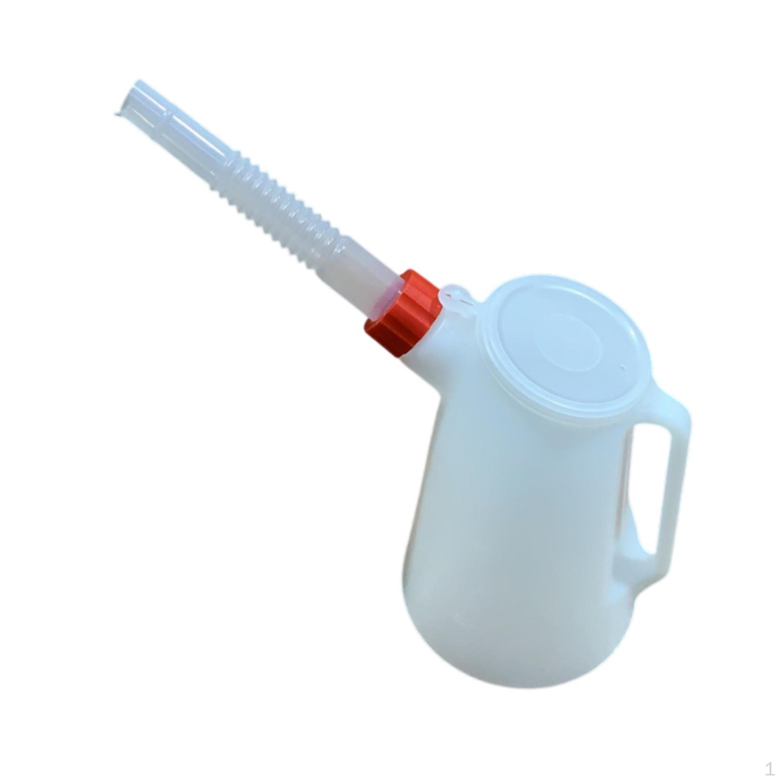 

Мерный контейнер для масла, прочный горшок с крышкой-носиком для автомобиля 1.2L