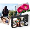 4K Digital Camera 48MP HD 2.7 Inch Screen 8X Zoom Autofocus Auto Beauty Anti Shake Travel   Camera with Fill Light for Teens Kids