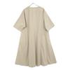 GALERIE VIE 24 Year Old Beige Cotton Blend Garment Dolman Sleeveless Dress dress F beigeUsed